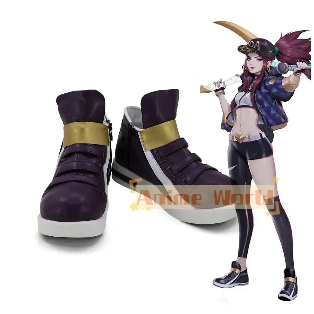 The Rogue Assassin Akali K/Da Skin Cosplay Shoes Boots Custom Made Halloween Carnival Party Props
The Rogue Assassin Akali K/Da Skin Cosplay Shoes Boots Custom Made Halloween Carnival Party Props