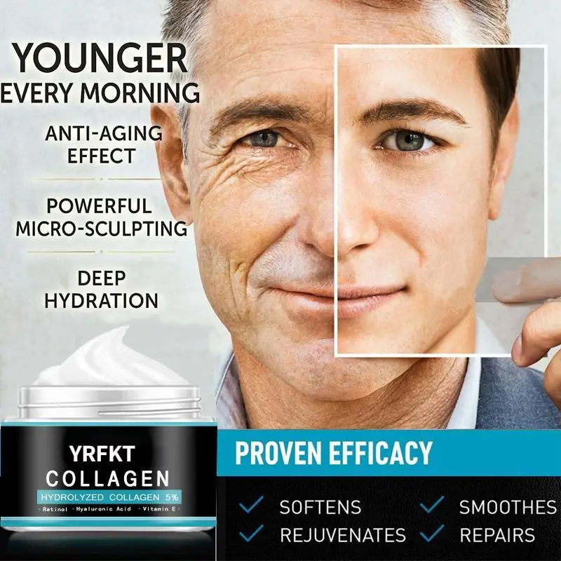 men's collagen retinol facial moisturizing natural organic day and Night Cream Anti Aging + anti wrinkle
men's collagen retinol facial moisturizing natural organic day and Night Cream Anti Aging + anti wrinkle