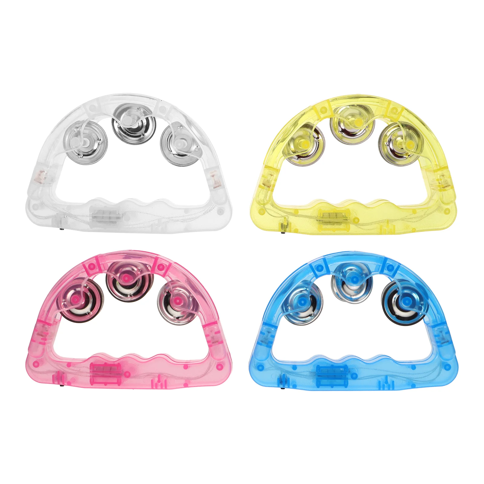 4 Pcs Tambourine Shaker LED Luminous Interesting Electronic Component Kids Child
4 Pcs Tambourine Shaker LED Luminous Interesting Electronic Component Kids Child