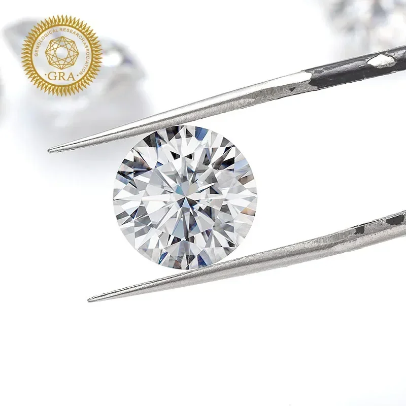 Moissanites Stone D Color 1Carat Size 6.5MM Round Cut with GRA Certificate diy beads for jewelry making Wholesale price
Moissanites Stone D Color 1Carat Size 6.5MM Round Cut with GRA Certificate diy beads for jewelry making Wholesale price