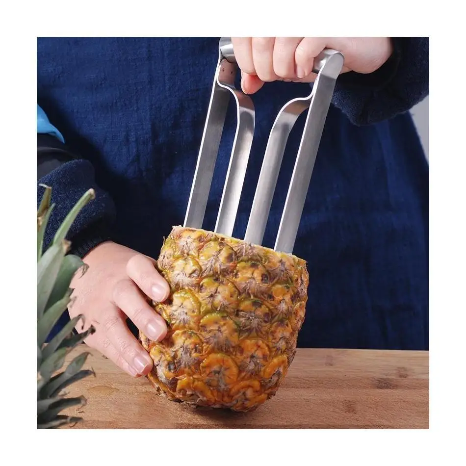 1Pcs Stainless Steel Pineapple Meat Extractor Portable High-quality Pineapple Core Remover Household Kitchen Fruit Peeling Tools
1Pcs Stainless Steel Pineapple Meat Extractor Portable High-quality Pineapple Core Remover Household Kitchen Fruit Peeling Tools