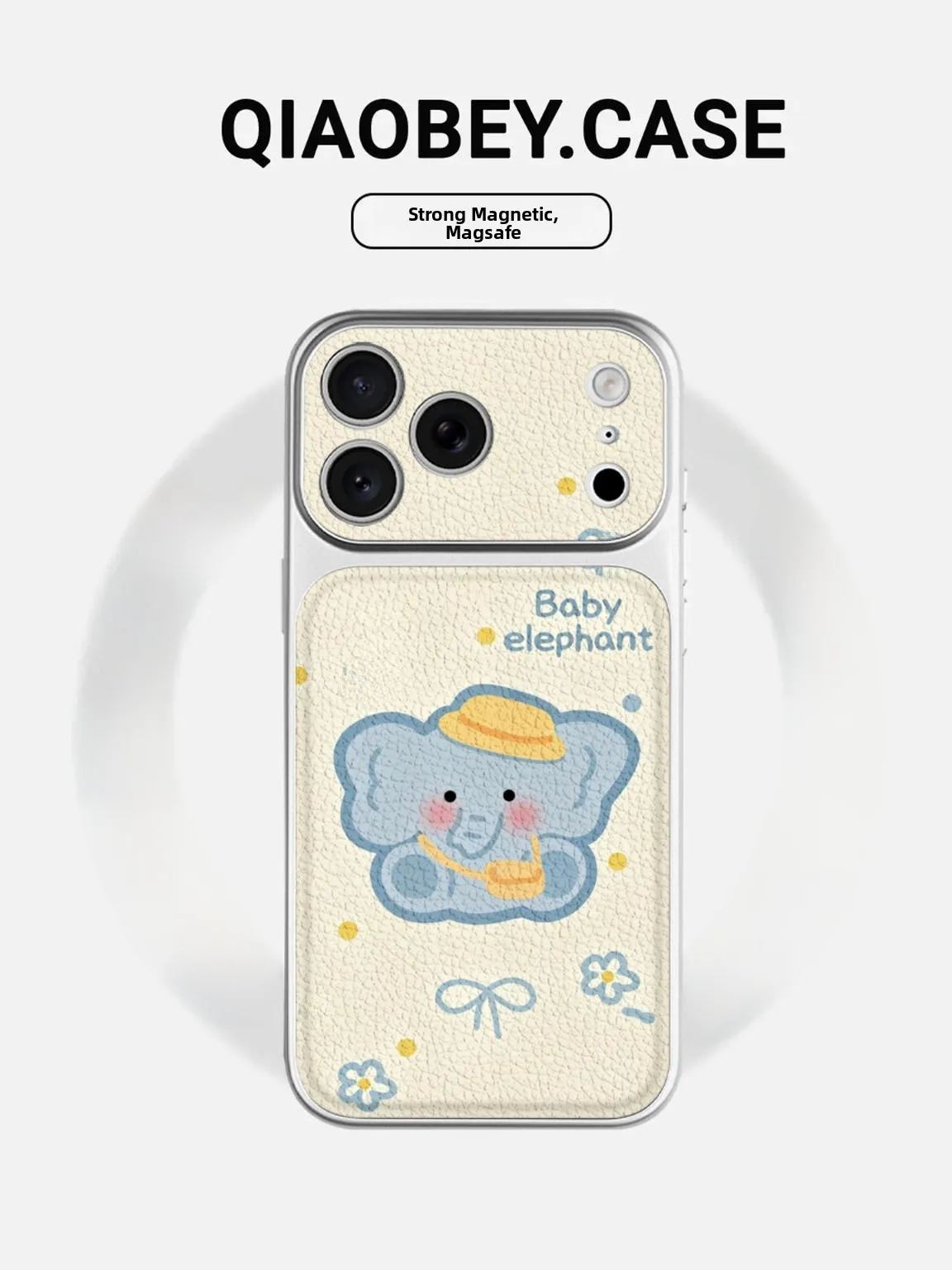 Cute Cartoon Elephant Phone Case for iPhone 17 Full Cover Protection Anti-Fall Female Style Large View Window Eco-Friendly
Cute Cartoon Elephant Phone Case for iPhone 17 Full Cover Protection Anti-Fall Female Style Large View Window Eco-Friendly