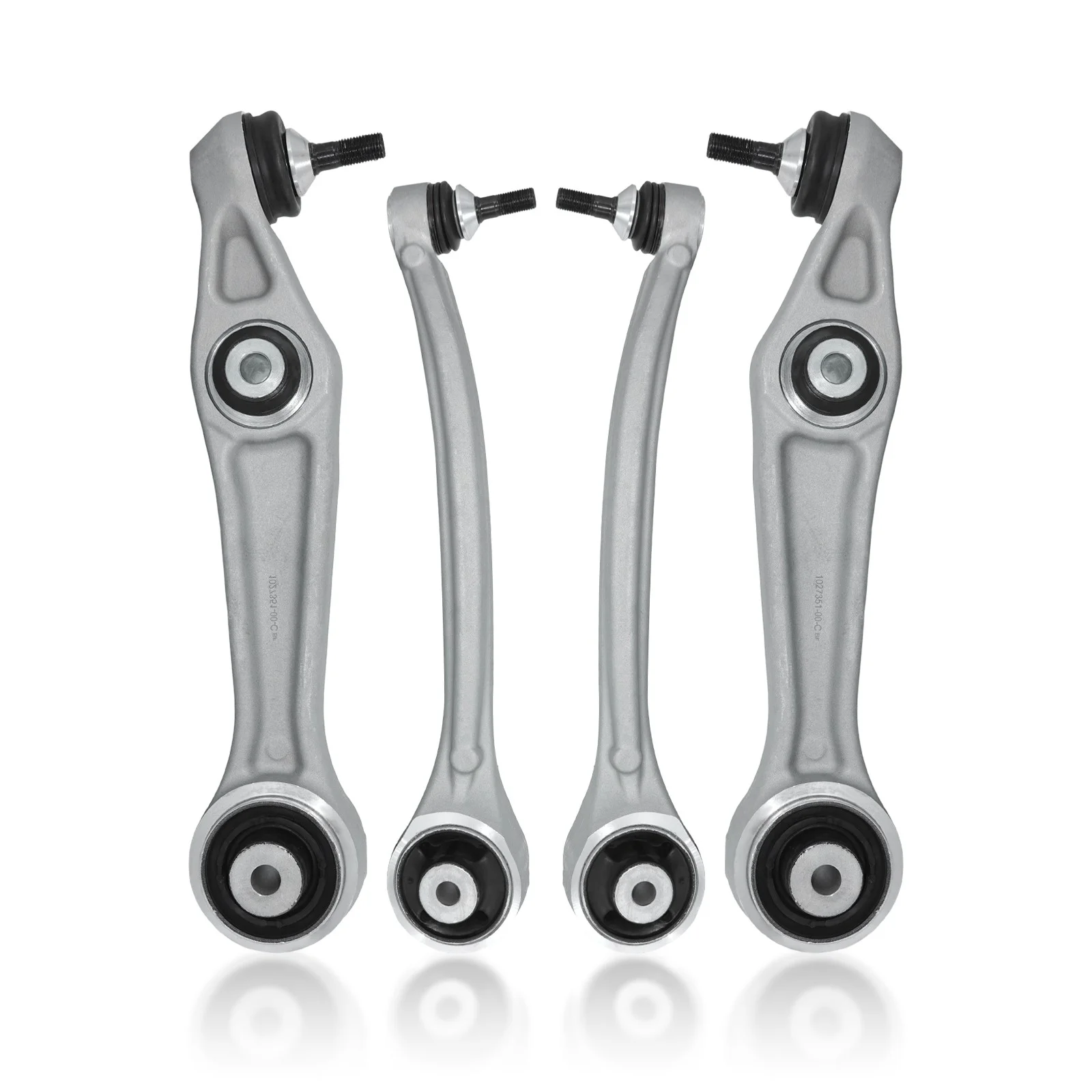 TOPICKSAP 4Pcs Front Lower Control Arm w/Ball Joint for Tesla Model S 2012-2023 Model X 2016-2023 1027351-00-C 1041570-00-B
TOPICKSAP 4Pcs Front Lower Control Arm w/Ball Joint for Tesla Model S 2012-2023 Model X 2016-2023 1027351-00-C 1041570-00-B