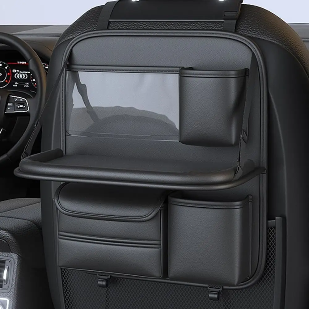 Органайзер для заднего сиденья автомобиля, 5 карманов для хранения, органайзер для автомобильного сиденья со складным подносом для еды, защита спинки автомобильного сиденья
Органайзер для заднего сиденья автомобиля, 5 карманов для хранения, органайзер для автомобильного сиденья со складным подносом для еды, защита спинки автомобильного сиденья