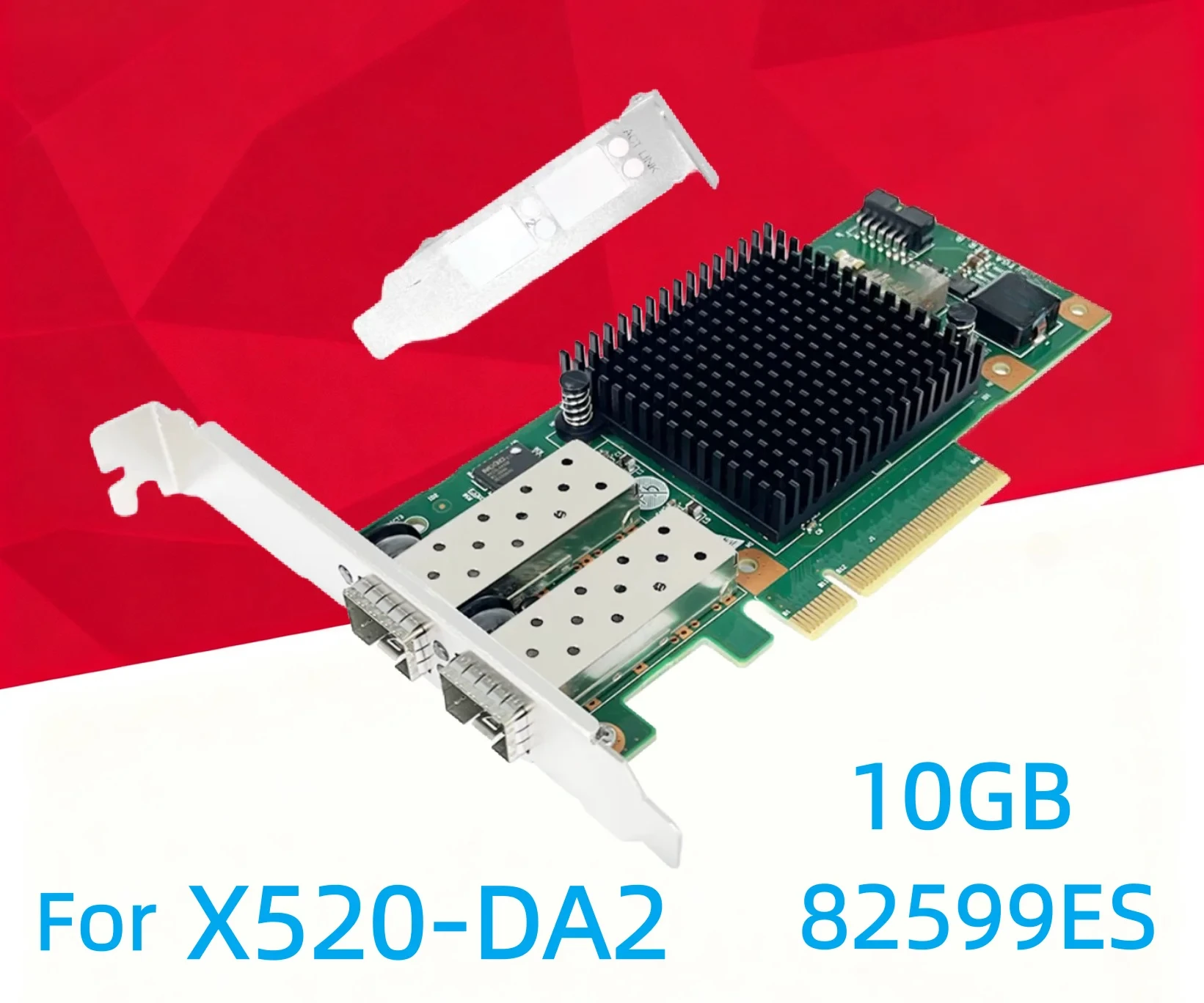 For X520-Da2 E10G42 Sr2 82599Es Dual Optical Port 10g Gigabit Fiber Optic Motherboard
For X520-Da2 E10G42 Sr2 82599Es Dual Optical Port 10g Gigabit Fiber Optic Motherboard