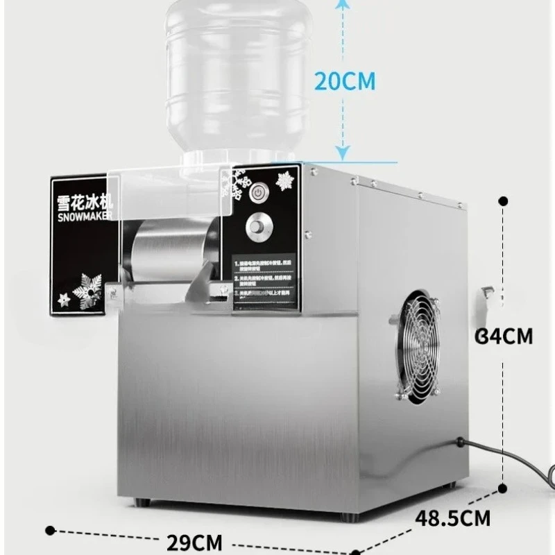 Snowflake Maker Shaver Machine Snowflake Ice Crusher for Home Use Ice Cream Making Appliance
Snowflake Maker Shaver Machine Snowflake Ice Crusher for Home Use Ice Cream Making Appliance