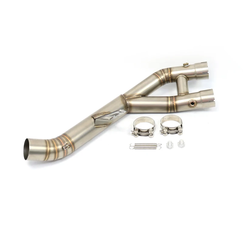For Yamaha YZF-R1 2015-2019 Motorcycle Stainless Steel Mid Tube Motorcycle Linkage Exhaust Pipe Without Muffler
For Yamaha YZF-R1 2015-2019 Motorcycle Stainless Steel Mid Tube Motorcycle Linkage Exhaust Pipe Without Muffler