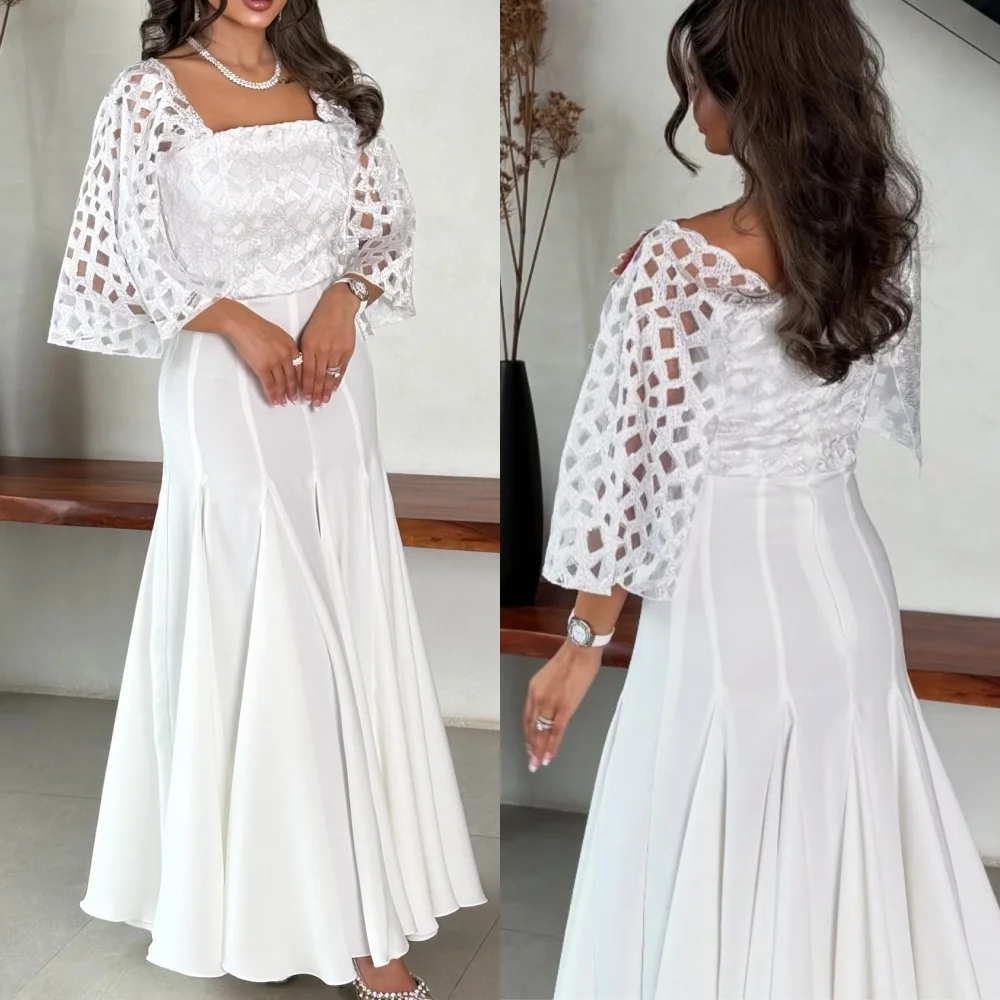 Customized Jersey Pleat Square Neck Trumpet Midi Dresses Bespoke Occasion Simple Elegant Sizes Available Wedding Guest Dress
Customized Jersey Pleat Square Neck Trumpet Midi Dresses Bespoke Occasion Simple Elegant Sizes Available Wedding Guest Dress