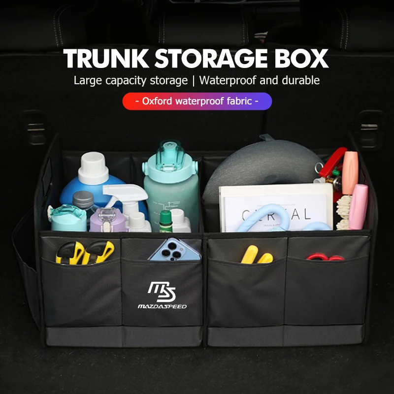 Car Trunk Storage Foldable Box Multifunctional Waterproof Storage Box For Mazda Atenza Demio CX3 CX5 CX7 CX30 MX3 MX5 Speed MPE
Car Trunk Storage Foldable Box Multifunctional Waterproof Storage Box For Mazda Atenza Demio CX3 CX5 CX7 CX30 MX3 MX5 Speed MPE