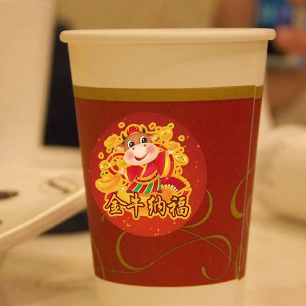 Наклейки-стикеры на год Быка, легко отрывающиеся, самоклеящиеся, для украшения окон на Новый год, этикетки для упаковки подарков на Весенний фестиваль
Наклейки-стикеры на год Быка, легко отрывающиеся, самоклеящиеся, для украшения окон на Новый год, этикетки для упаковки подарков на Весенний фестиваль