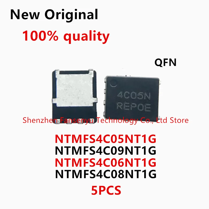 (5piece)100%New NTMFS4C05NT1G NTMFS4C05N 4C05N NTMFS4C06NT1G NTMFS4C06N 4C06N NTMFS4C08NT1G 4C08N NTMFS4C09NT1G NTMFS4C09N 4C09N
(5piece)100%New NTMFS4C05NT1G NTMFS4C05N 4C05N NTMFS4C06NT1G NTMFS4C06N 4C06N NTMFS4C08NT1G 4C08N NTMFS4C09NT1G NTMFS4C09N 4C09N