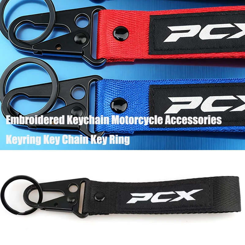 Motorcycle Accessories Embroidered Keychain Keyring Key Chain Key Ring | For Honda PCX125 PCX150 PCX160 PCX 125/150/160
Motorcycle Accessories Embroidered Keychain Keyring Key Chain Key Ring | For Honda PCX125 PCX150 PCX160 PCX 125/150/160