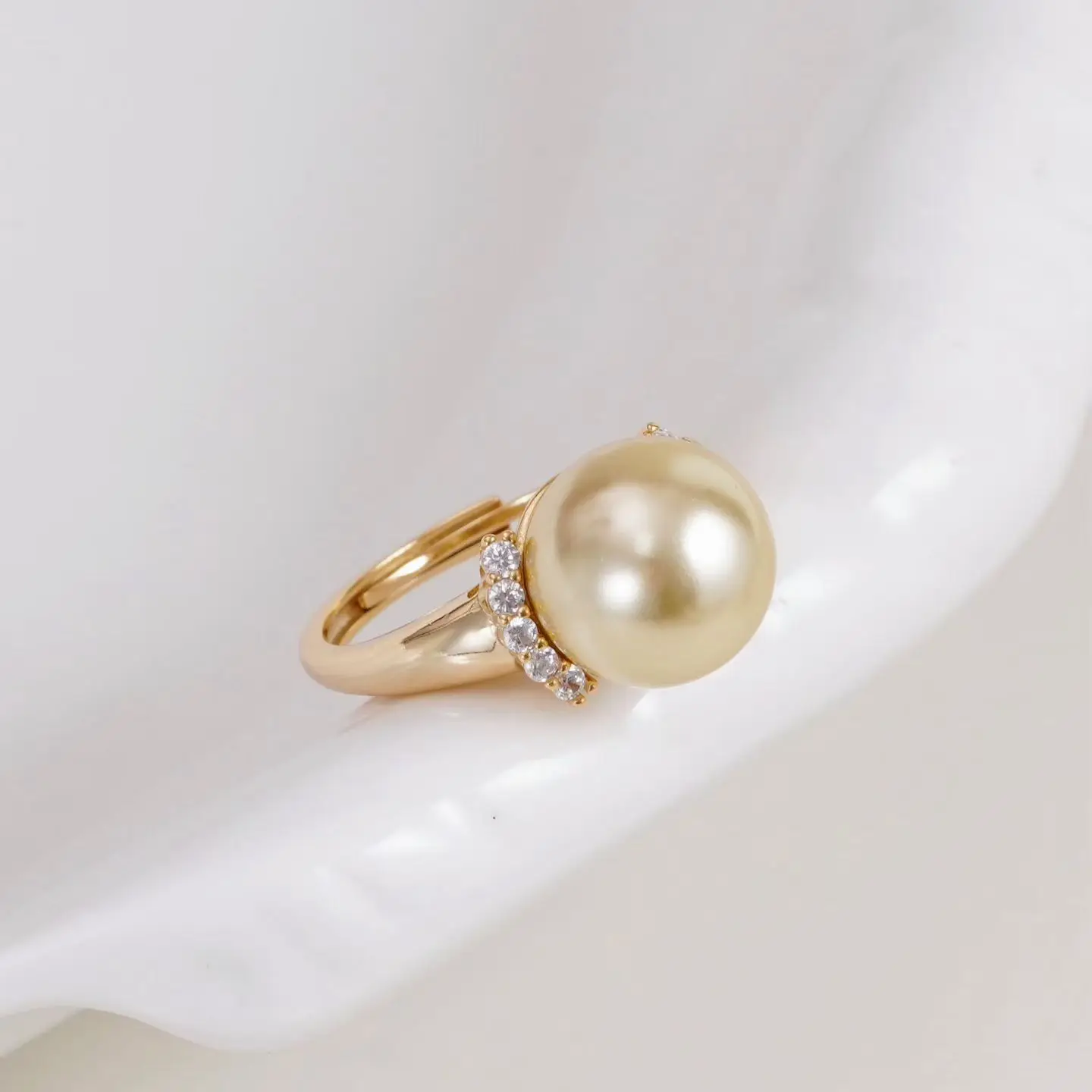 S925 Sterling Silver Adjustable Finger Ring Mountings Base Setting Findings Jewelry Components for 11-12mm Pearls
S925 Sterling Silver Adjustable Finger Ring Mountings Base Setting Findings Jewelry Components for 11-12mm Pearls