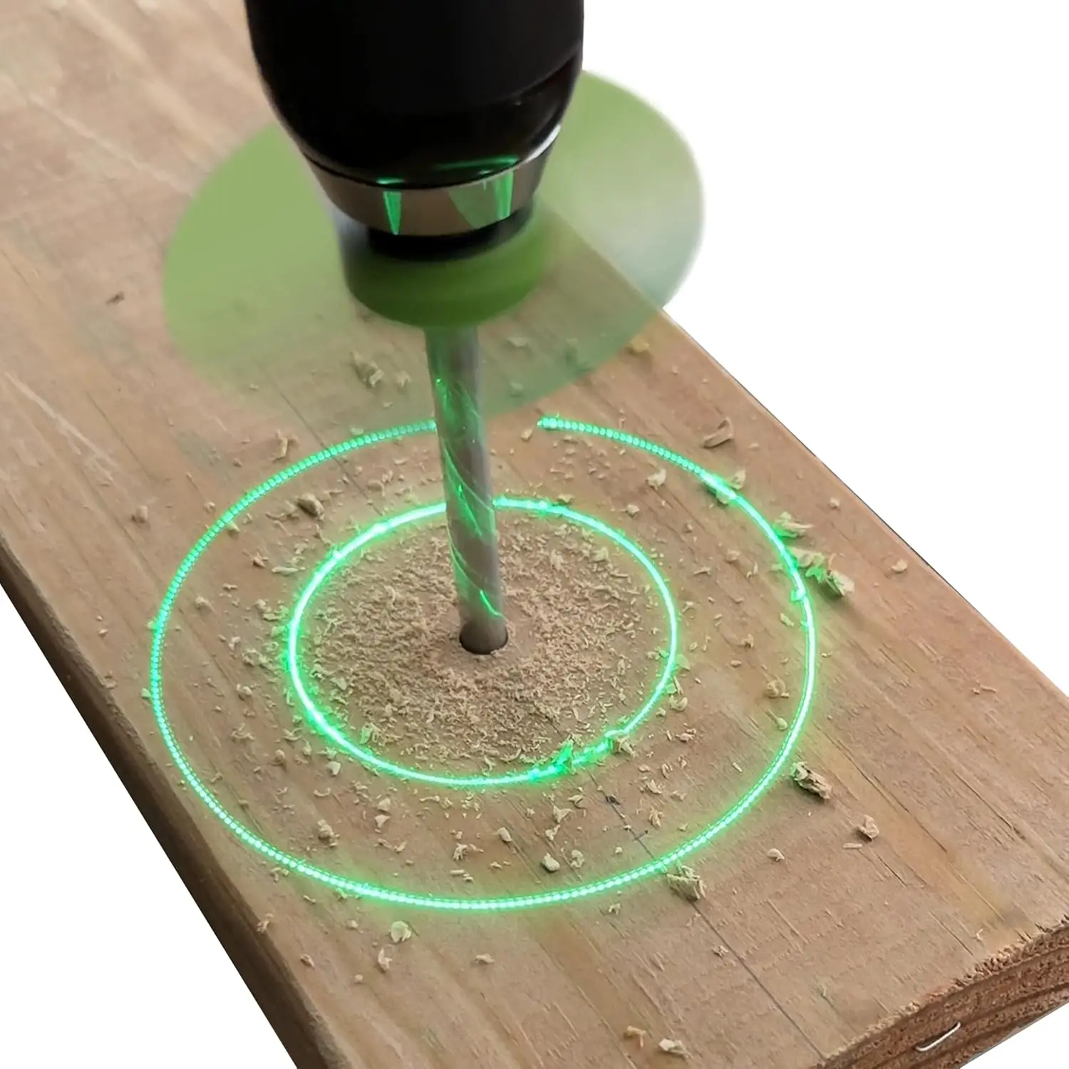 Magnetic Drill Guide with Green Laser for Straight Holes, Compatible with 2" to 5" Bits
Magnetic Drill Guide with Green Laser for Straight Holes, Compatible with 2" to 5" Bits