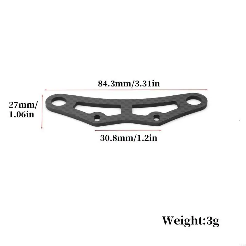 54DA Bumper Bumper Fixing Stay Carbon Fiber Plate Supplies for Remote Control Car
54DA Bumper Bumper Fixing Stay Carbon Fiber Plate Supplies for Remote Control Car