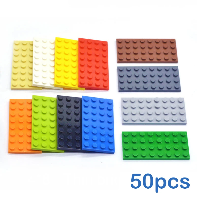 50pcs DIY Building Blocks Thin Figures Bricks 4x8 Dots 12Color Educational Creative Compatible With Brand Toys for Children 3035
50pcs DIY Building Blocks Thin Figures Bricks 4x8 Dots 12Color Educational Creative Compatible With Brand Toys for Children 3035
