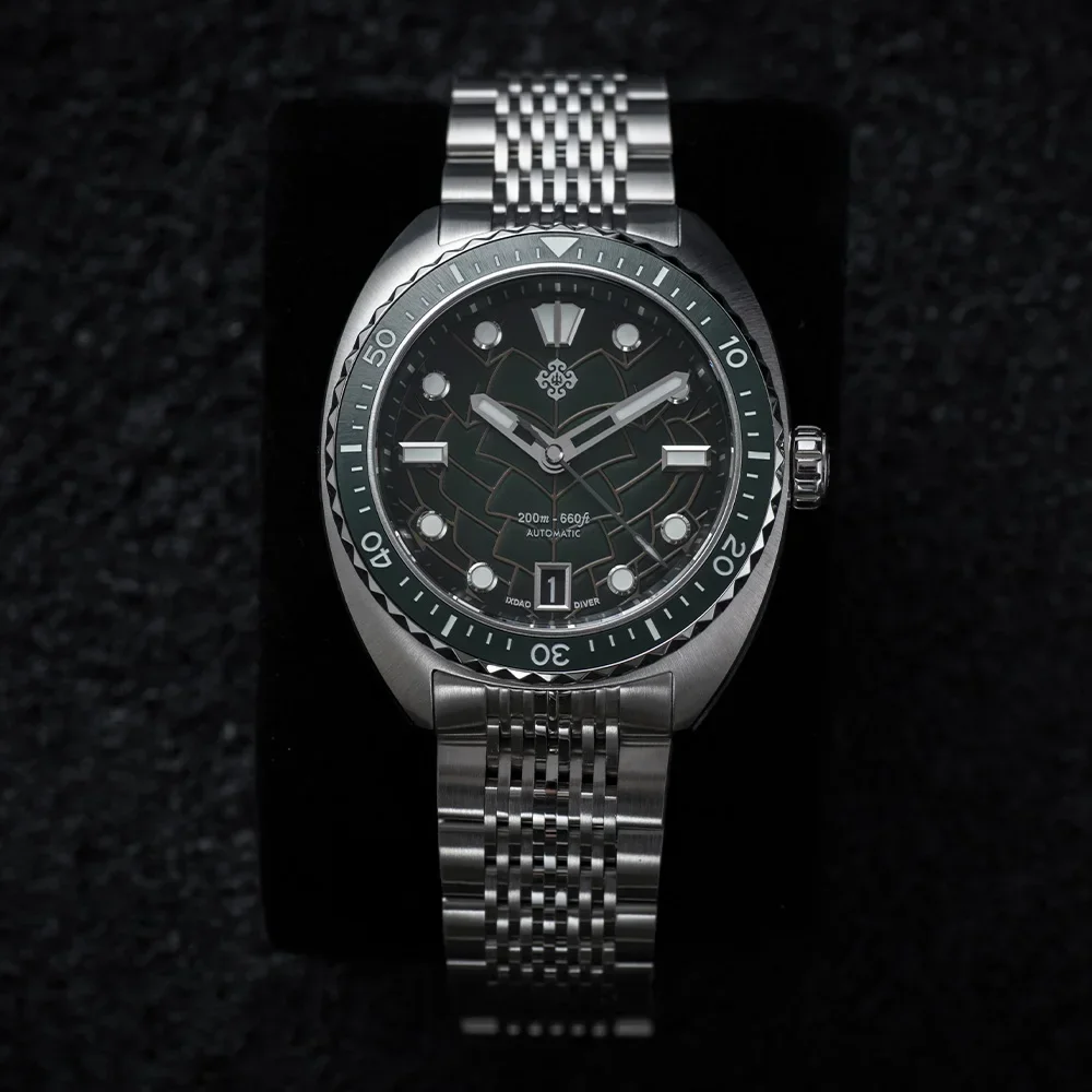 IXDAO IPOSE 2025 New Men's Automatic Mechanical Watch Dragon Scale Pattern Diving Watch 20Bar Stainless Steel BWG-9 reloj hombre
IXDAO IPOSE 2025 New Men's Automatic Mechanical Watch Dragon Scale Pattern Diving Watch 20Bar Stainless Steel BWG-9 reloj hombre