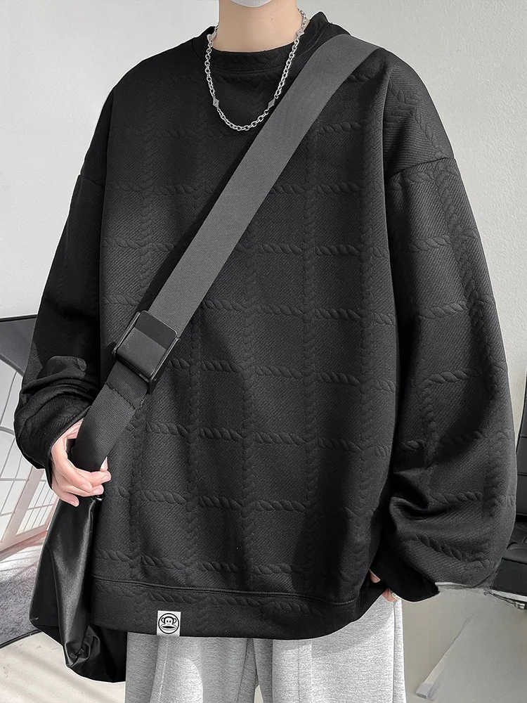 Long Sve round Ne T-irt Men's Casual Comfortable Polyester Fiber Spandex Knitted Wear Resistant Autumn Top
Long Sve round Ne T-irt Men's Casual Comfortable Polyester Fiber Spandex Knitted Wear Resistant Autumn Top