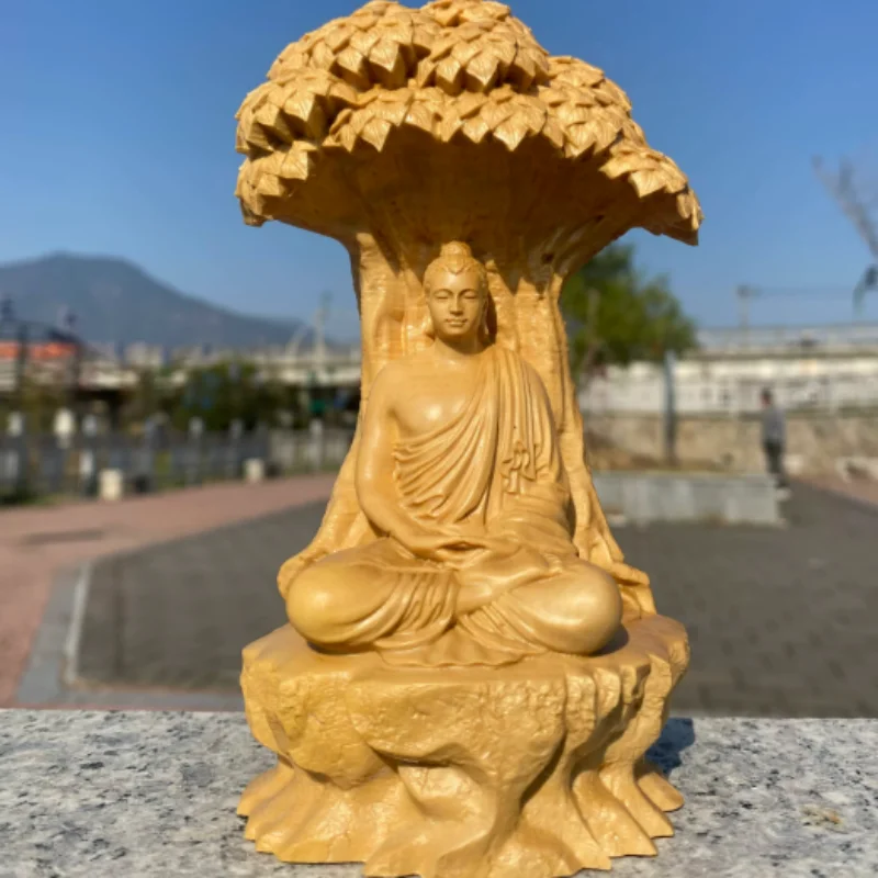 Vintage boxwood carvings Shakyamuni Buddha statue ornaments home offerings Feng Shui auspicious decorations handicrafts
Vintage boxwood carvings Shakyamuni Buddha statue ornaments home offerings Feng Shui auspicious decorations handicrafts