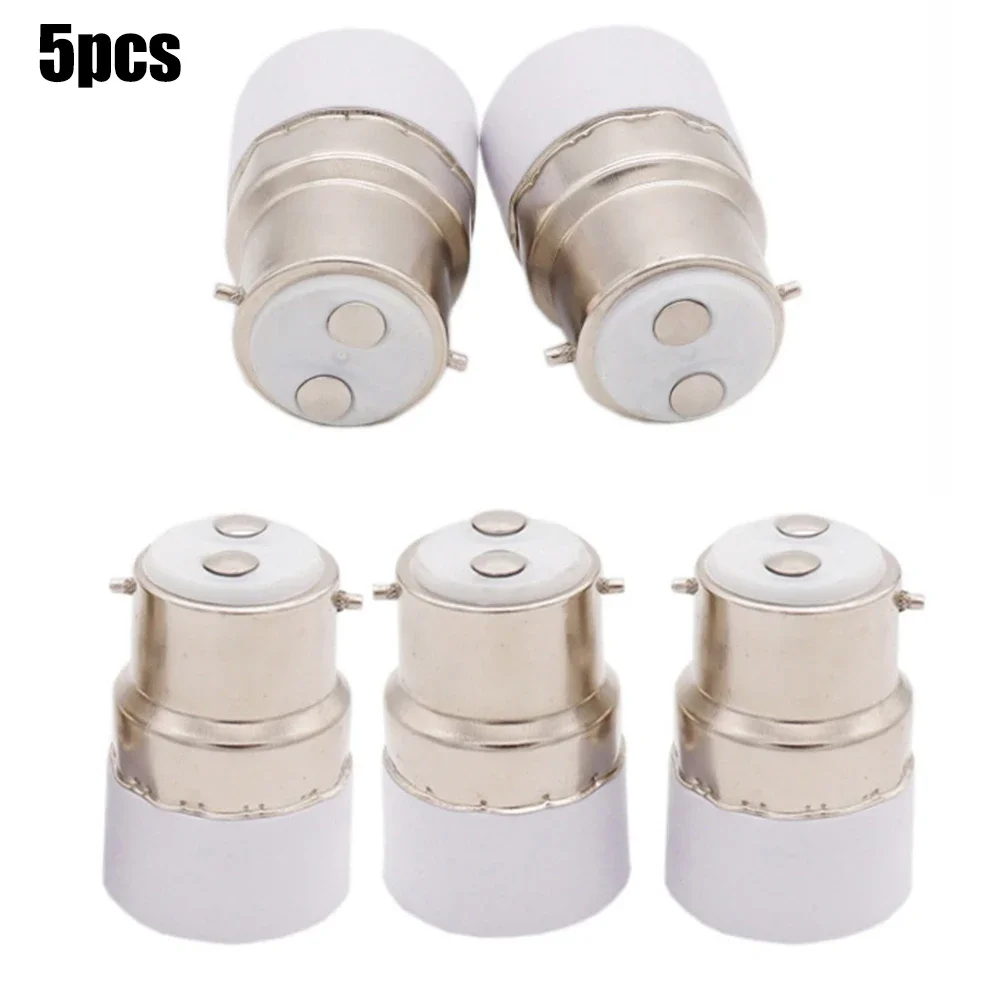 Adaptor Lamp Bayonet BC B22 Durable New Small Screw Home Lamps & Lighting B22 Light Bulb Adaptor 5pcs B22 To E14
Adaptor Lamp Bayonet BC B22 Durable New Small Screw Home Lamps & Lighting B22 Light Bulb Adaptor 5pcs B22 To E14