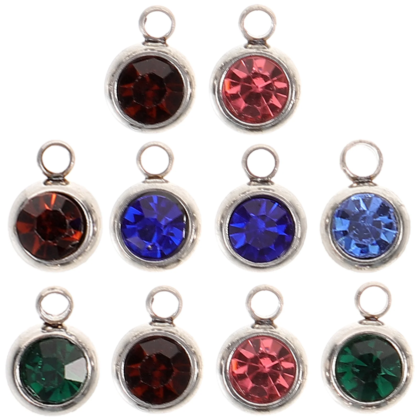 10 Pcs Locket Metal Charms for Jewelry Making Rhinestone Decor Bare Pendant Blue Jewelries
10 Pcs Locket Metal Charms for Jewelry Making Rhinestone Decor Bare Pendant Blue Jewelries