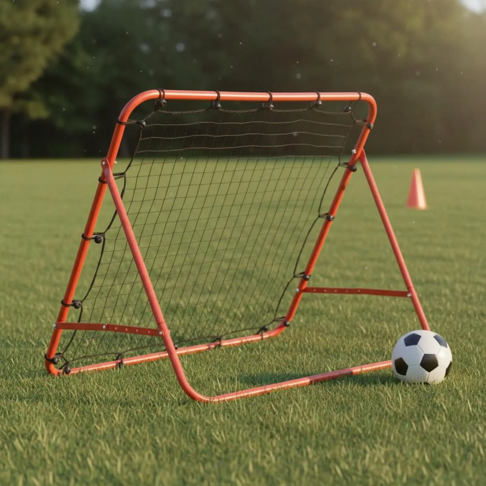 6 Pieces Multi-Sport Rebounder Durable Steel Frame Soccer Rebound Net Soccer Rebounder Net for Outdoor
6 Pieces Multi-Sport Rebounder Durable Steel Frame Soccer Rebound Net Soccer Rebounder Net for Outdoor