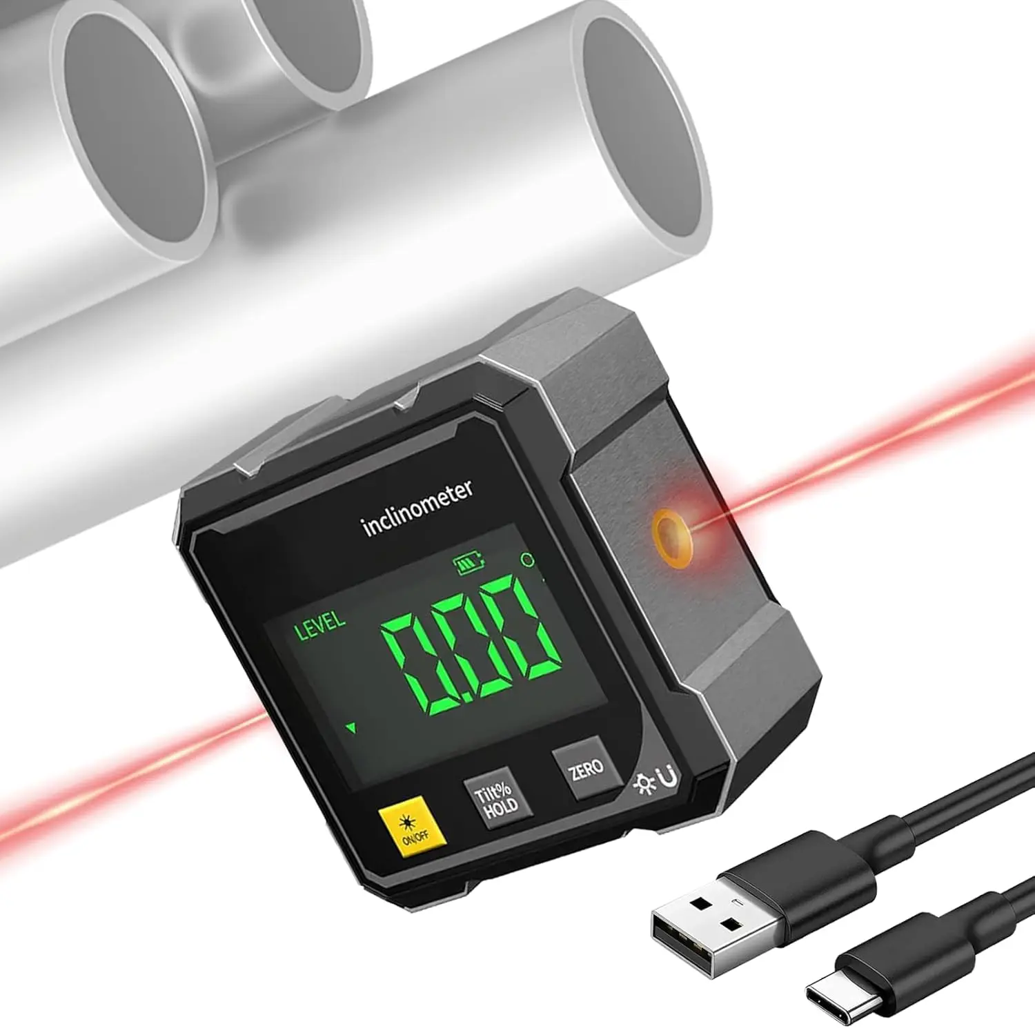 2026 Updated Magnetic Based Digital Protractor Bevel Gauge Inclinometer Backlit Cube Inclinometer Miter Gauge for Table Saw
2026 Updated Magnetic Based Digital Protractor Bevel Gauge Inclinometer Backlit Cube Inclinometer Miter Gauge for Table Saw