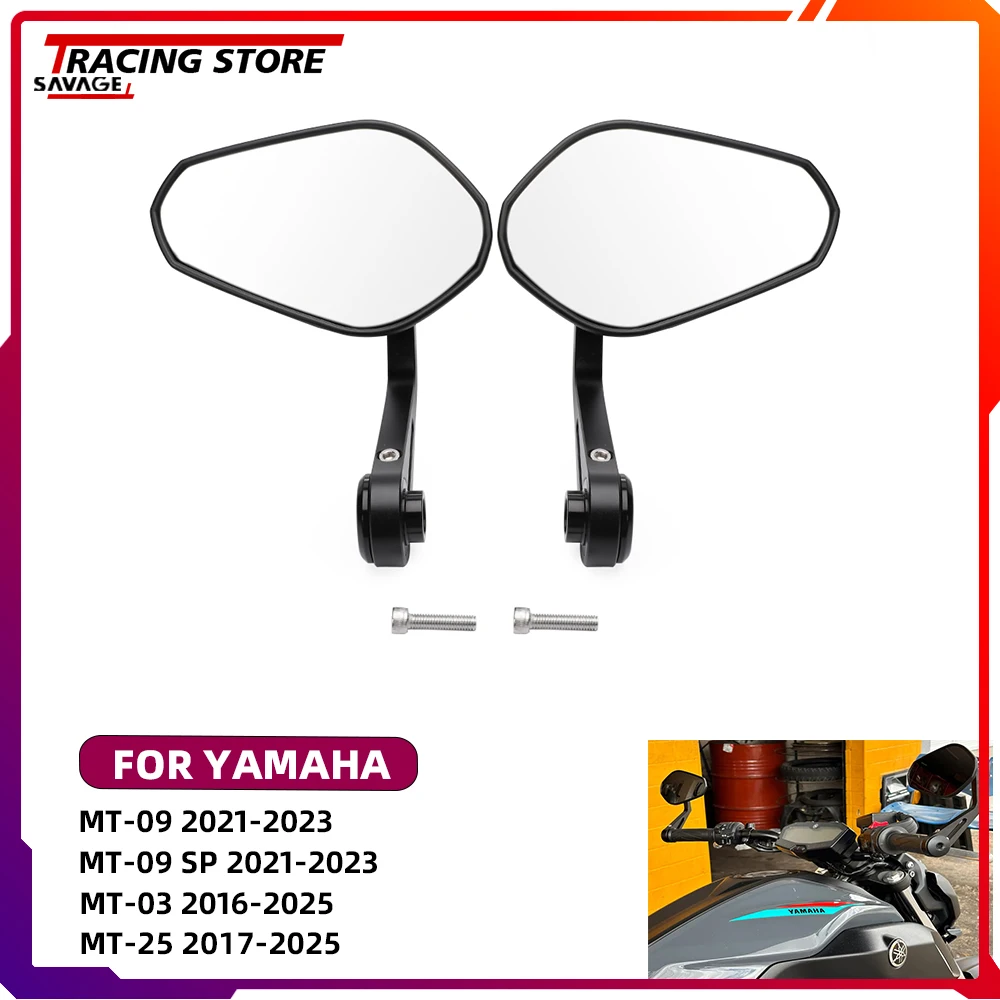 MT09 Adjustable Rear Side Rearview Mirrors For Yamaha MT-09 SP MT-03 MT-25 Motorycle Handlebar Side Convex Mirror MT 03 MT 09
MT09 Adjustable Rear Side Rearview Mirrors For Yamaha MT-09 SP MT-03 MT-25 Motorycle Handlebar Side Convex Mirror MT 03 MT 09