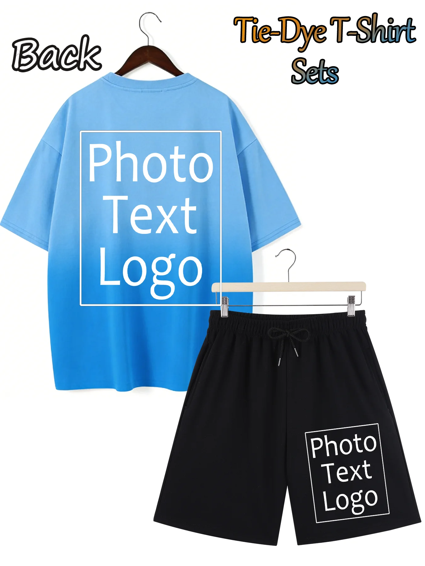 Personalized Prints Custom Family Teamwork T-Shirt Sets Male Cotton Tie-Dye Trendy Clothing Street Sport Tops Loose Gym Shorts
Personalized Prints Custom Family Teamwork T-Shirt Sets Male Cotton Tie-Dye Trendy Clothing Street Sport Tops Loose Gym Shorts