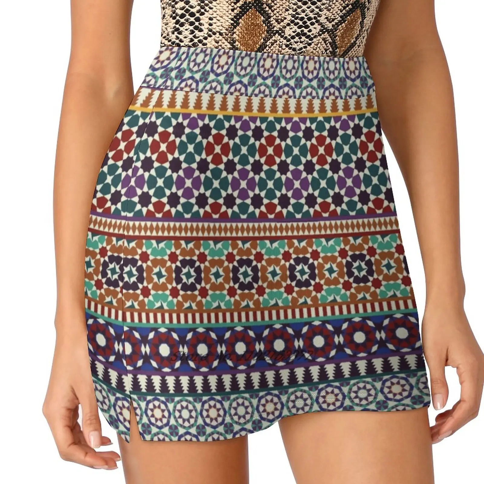 Alhambra Tessellations - Red Blue And Purple Summer Women's shorts Skirt 2 In 1 Fitness Yoga Skirt Tennis Skirts Alhambra
Alhambra Tessellations - Red Blue And Purple Summer Women's shorts Skirt 2 In 1 Fitness Yoga Skirt Tennis Skirts Alhambra