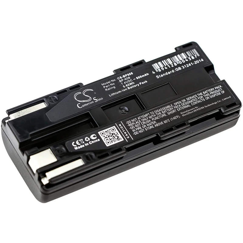 Li-ion Camera Battery for Canon, 7.4V, 800mAh, Compatible Models: C2, DM-MV1, DM-MV10, E1, E2, E30, ES300V, ES4000, ES-4000,G10
Li-ion Camera Battery for Canon, 7.4V, 800mAh, Compatible Models: C2, DM-MV1, DM-MV10, E1, E2, E30, ES300V, ES4000, ES-4000,G10