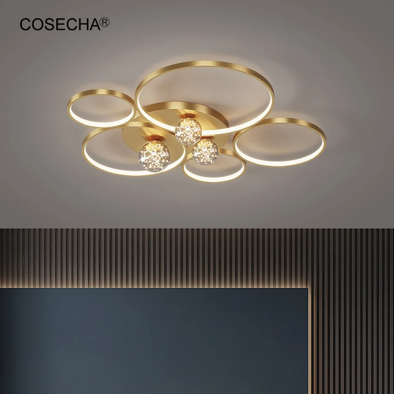 Modern Led Ceiling Light For The Living Room Gold/Black Ring Flush Mount Ceiling Lamps For Foyer 115W Dimmable With Remote
Modern Led Ceiling Light For The Living Room Gold/Black Ring Flush Mount Ceiling Lamps For Foyer 115W Dimmable With Remote