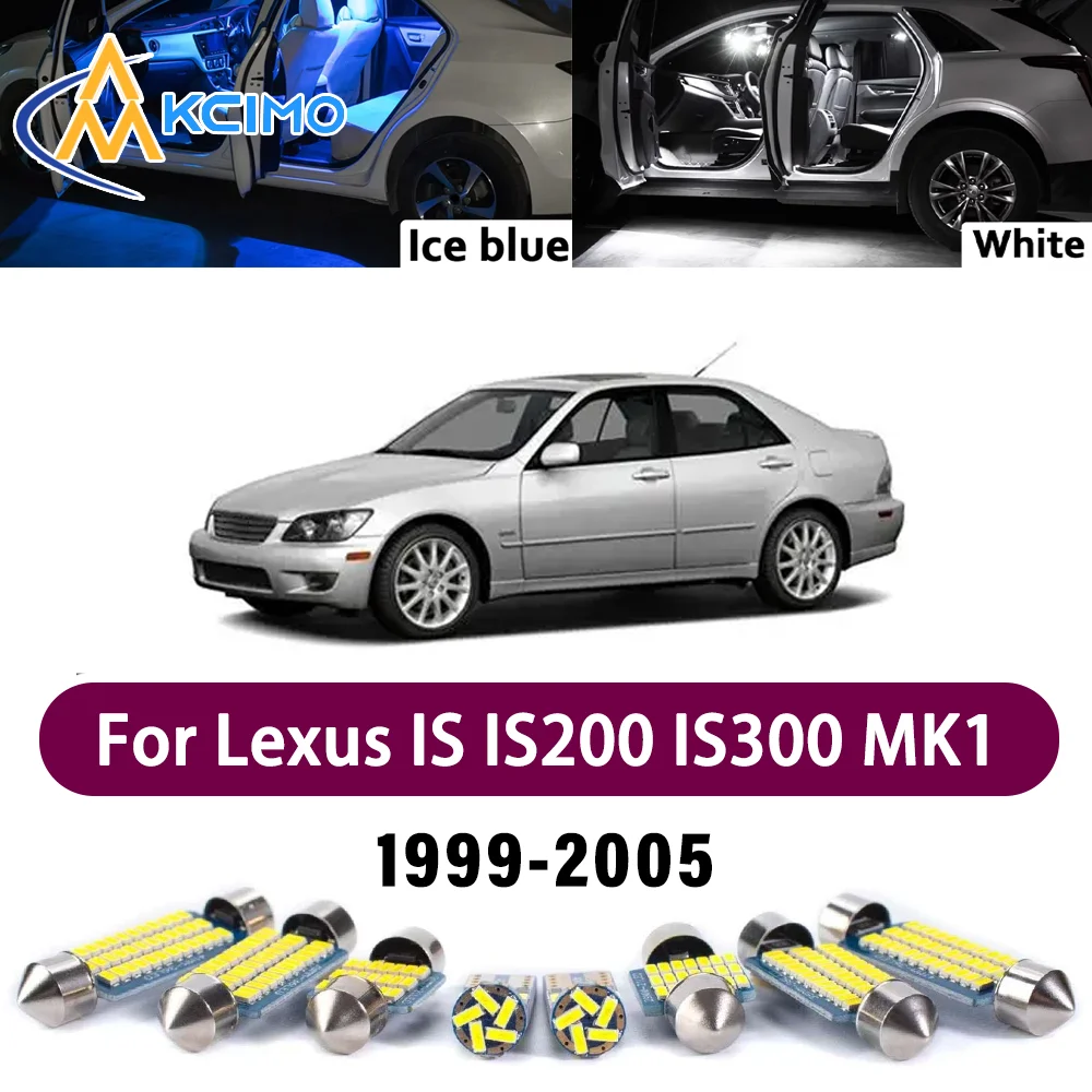 Superior LED Interior Kit for Lexus IS IS200 IS300 1999-2005 2001 2002 2003 2004 Premium Errorless Dome Map Trunk Vehicle Lamps
Superior LED Interior Kit for Lexus IS IS200 IS300 1999-2005 2001 2002 2003 2004 Premium Errorless Dome Map Trunk Vehicle Lamps