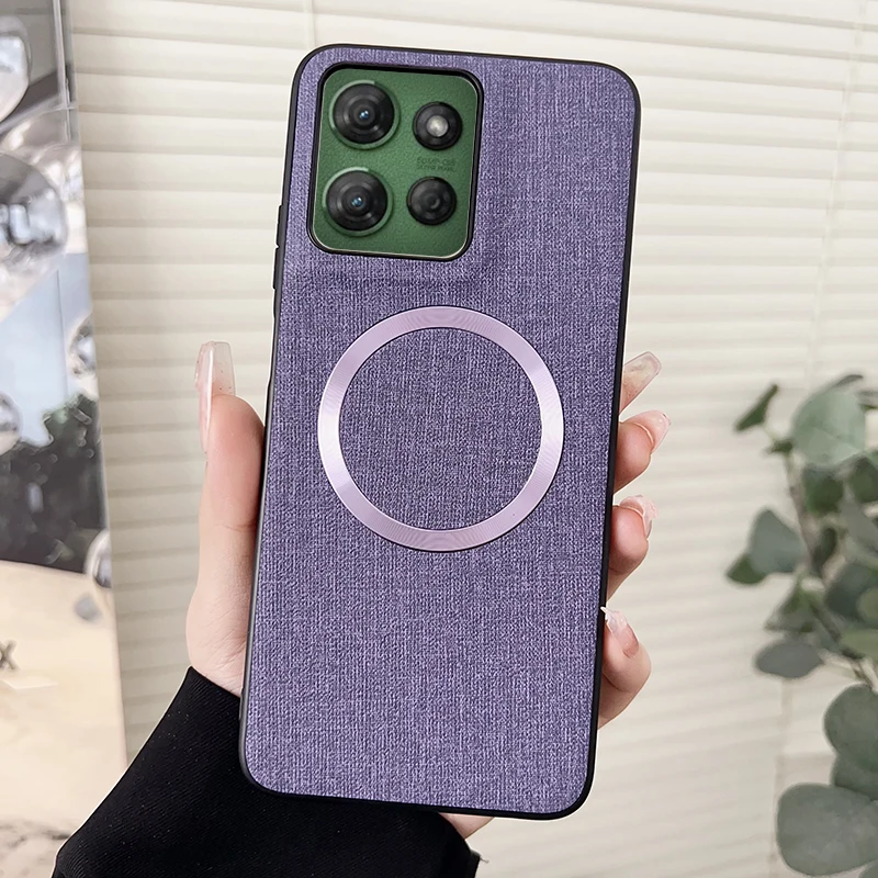 Для Motorola MOTO Edge 60 Fusion, магнитный чехол 60 s ELVEV, ткань с защитой от отпечатков пальцев, жесткий чехол из искусственной кожи на присоске для ПК
Для Motorola MOTO Edge 60 Fusion, магнитный чехол 60 s ELVEV, ткань с защитой от отпечатков пальцев, жесткий чехол из искусственной кожи на присоске для ПК