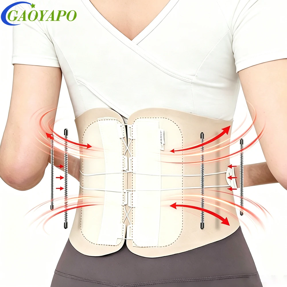 1PCS Back Brace, Lower Back Pain Relief, Adjustable Lumbar Panel Belt - Breathable Strong for Herniated Disc/Sciatica/Scoliosis
1PCS Back Brace, Lower Back Pain Relief, Adjustable Lumbar Panel Belt - Breathable Strong for Herniated Disc/Sciatica/Scoliosis