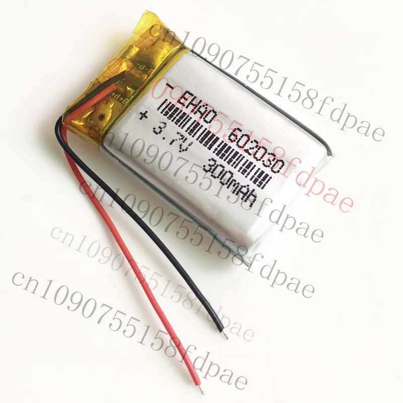 OK 3,7 В 602030 300 мАч Lipo Li Polymer аккумуляторная батарея для умных часов MP3 GPS
OK 3,7 В 602030 300 мАч Lipo Li Polymer аккумуляторная батарея для умных часов MP3 GPS