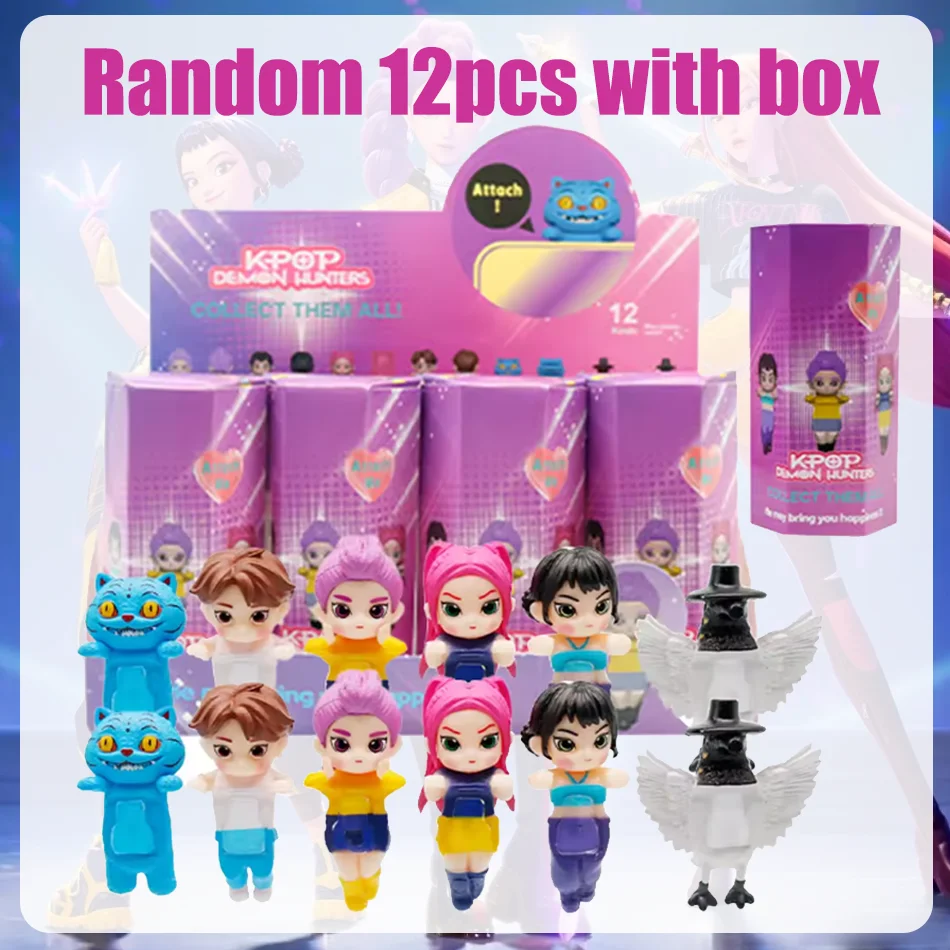 Для Kpop Demon H-unters Фигурка Серия Слепая коробка Дерпис Тигр Руми Мира Зои Киска Фигурка Кукла Мини-декор Модель Игрушки Подарки для девочек
Для Kpop Demon H-unters Фигурка Серия Слепая коробка Дерпис Тигр Руми Мира Зои Киска Фигурка Кукла Мини-декор Модель Игрушки Подарки для девочек