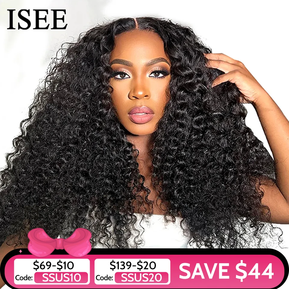 Wear Go Wig ISEE HAIR PreBleached Knots Kinky Curly HD Lace Бесклеевые человеческие парики Ready To Go Pre Cut Lace PrePlucked Hairline Wig
Wear Go Wig ISEE HAIR PreBleached Knots Kinky Curly HD Lace Бесклеевые человеческие парики Ready To Go Pre Cut Lace PrePlucked Hairline Wig