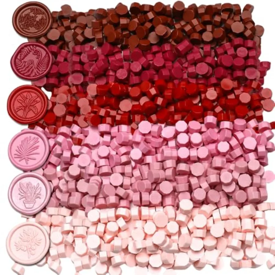 600pcs Wax Seal Beads, 6 Assorted Color Sealing Beads Ideal for Wax Seal Stamp Wedding Letter Envelope Decor Wine Bottle Decora
600pcs Wax Seal Beads, 6 Assorted Color Sealing Beads Ideal for Wax Seal Stamp Wedding Letter Envelope Decor Wine Bottle Decora