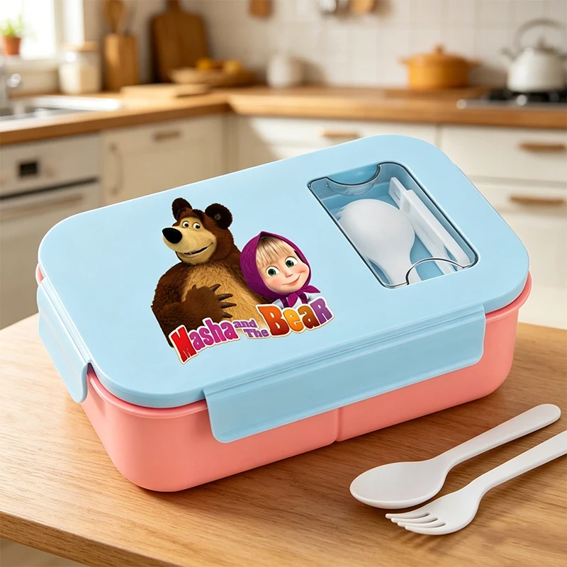 Mashas and The Bears Lunch Box Cartoon Character Printed Lunchbox Student Kawaii Food Insulated Storage Container Children Gifts
Mashas and The Bears Lunch Box Cartoon Character Printed Lunchbox Student Kawaii Food Insulated Storage Container Children Gifts