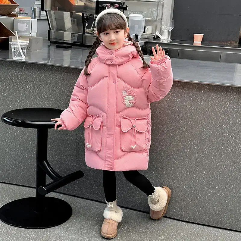 My Melody Anime Sanrio Ins Fashion Warm Cotton Coat Cute Cartoon Kawaii Thickened Children Princess Jacket Gifts for Kids
My Melody Anime Sanrio Ins Fashion Warm Cotton Coat Cute Cartoon Kawaii Thickened Children Princess Jacket Gifts for Kids