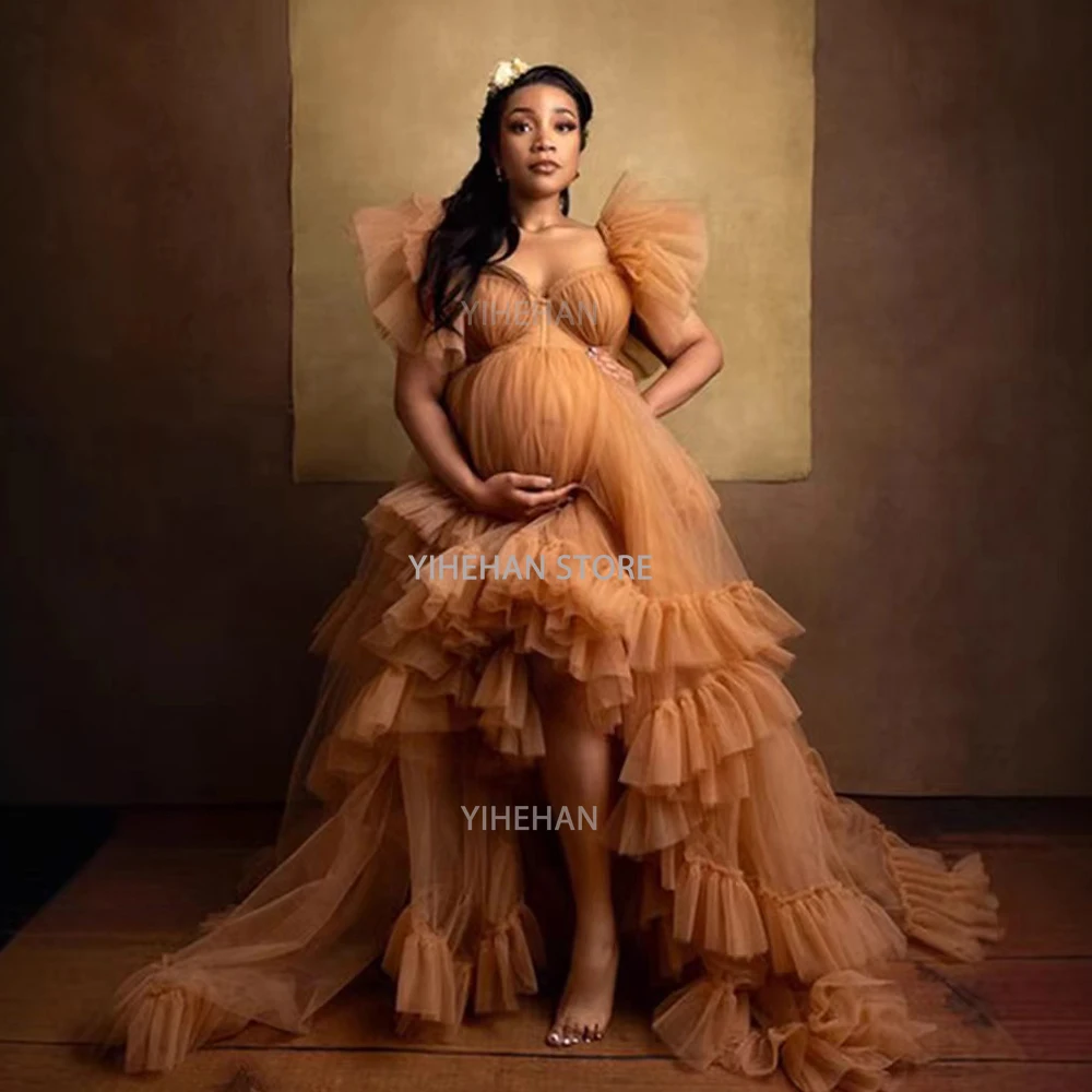 Customized Tulle Gown Maternity Dress for Photoshoot Front Split Pregnancy Robe A Line Bridal Shower Boudoir Sleepwear Nightwear
Customized Tulle Gown Maternity Dress for Photoshoot Front Split Pregnancy Robe A Line Bridal Shower Boudoir Sleepwear Nightwear