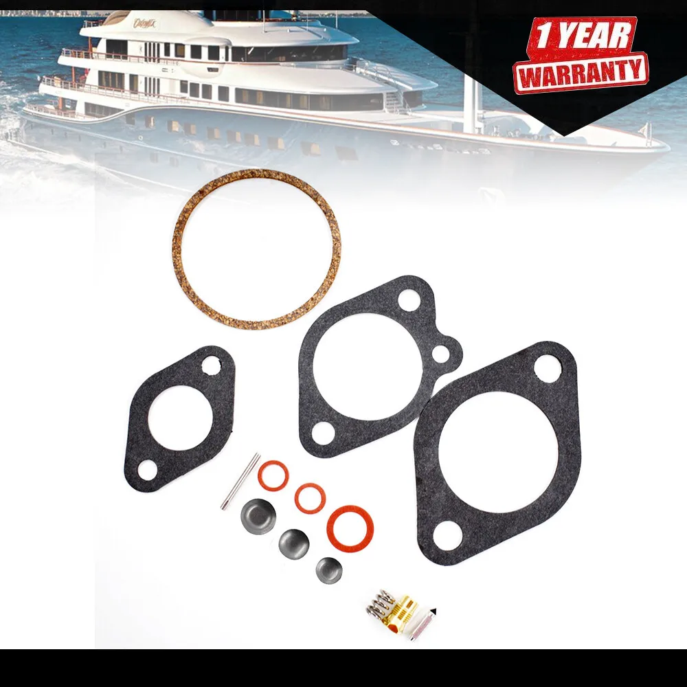 Carburetor Rebuild Repair Kit For Chrysler Force Outboard Serial 9.9 15-150 HP
Carburetor Rebuild Repair Kit For Chrysler Force Outboard Serial 9.9 15-150 HP