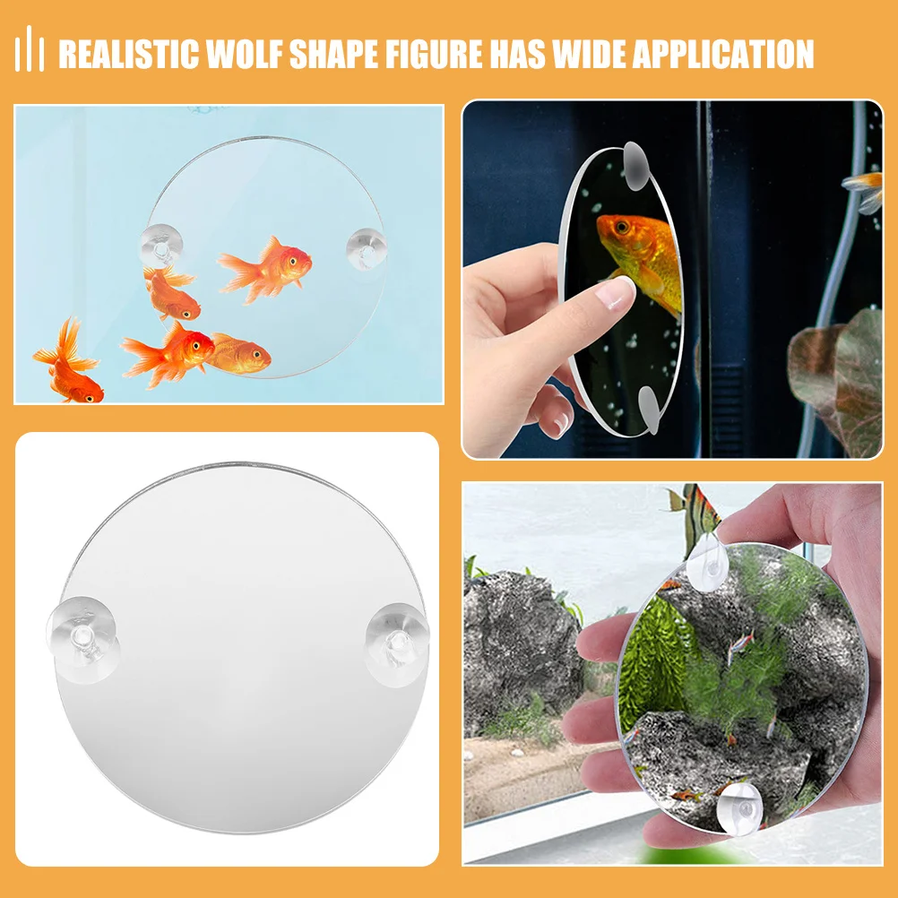 Fish Tank Mirror for Betta Single Side Acrylic Suction Cup Decorative Aquarium Accessory Smooth Break-Resistant Design
Fish Tank Mirror for Betta Single Side Acrylic Suction Cup Decorative Aquarium Accessory Smooth Break-Resistant Design
