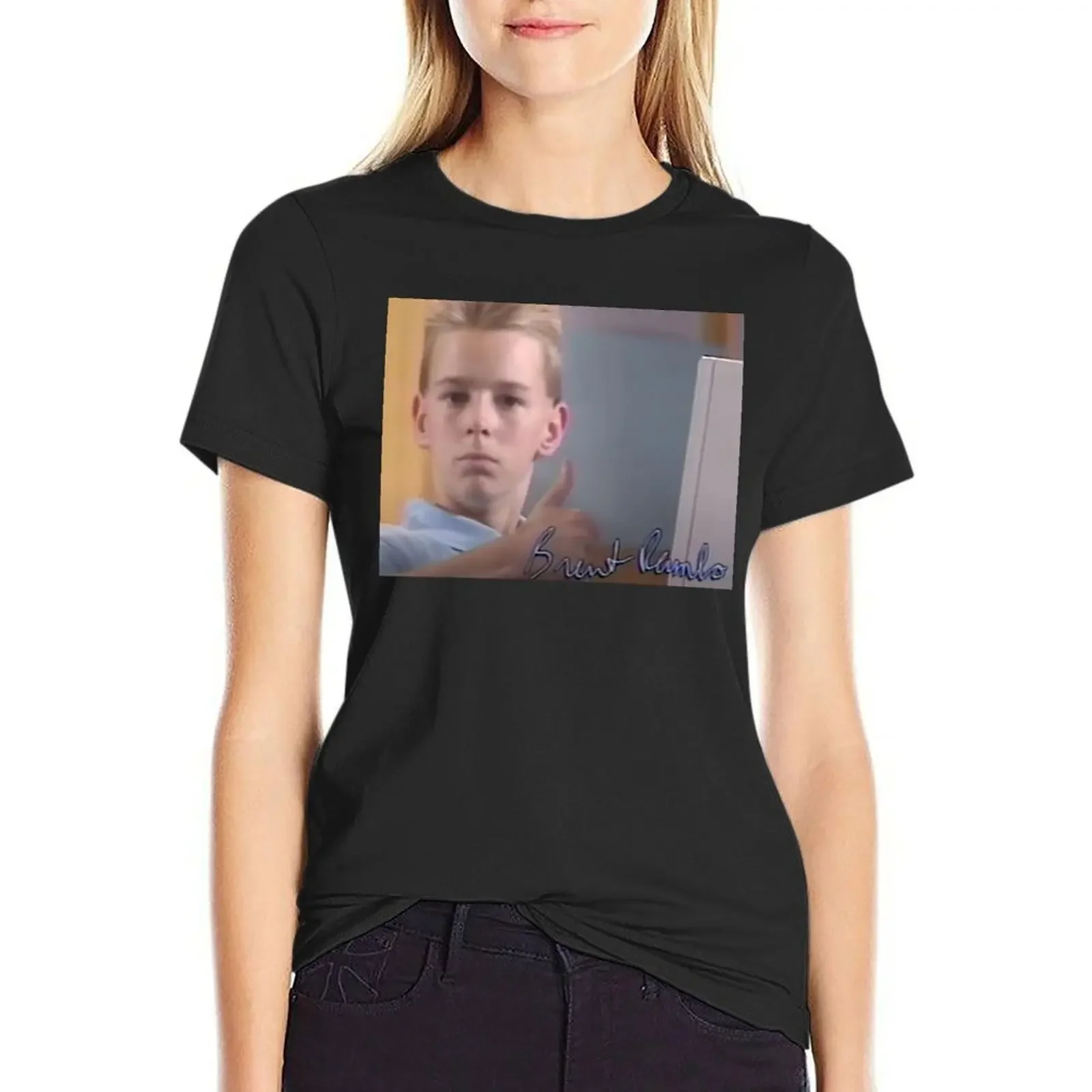 Brent Rambo T-Shirt customs design your own vintage clothes hippie clothes funny plus size t shirts for Women loose fit
Brent Rambo T-Shirt customs design your own vintage clothes hippie clothes funny plus size t shirts for Women loose fit