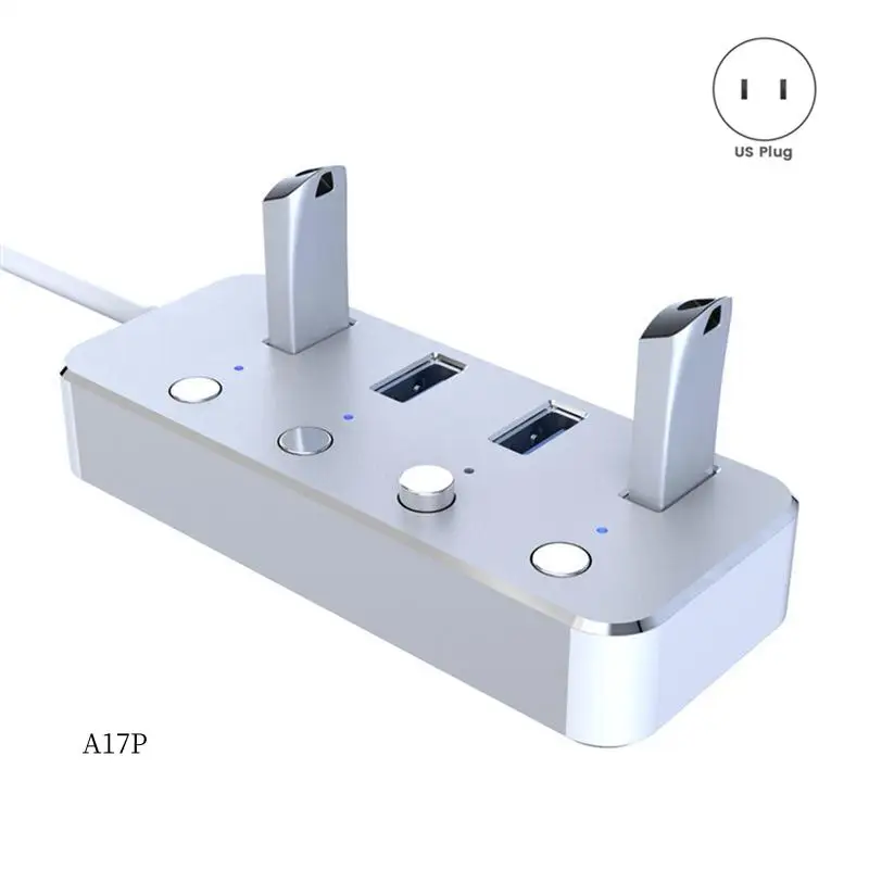AP-USB 3.0 Адаптер питания USB Мультиудлинитель Кабельный концентратор 1,2 м USB-концентратор 3.0 Вилка стандарта США B
AP-USB 3.0 Адаптер питания USB Мультиудлинитель Кабельный концентратор 1,2 м USB-концентратор 3.0 Вилка стандарта США B