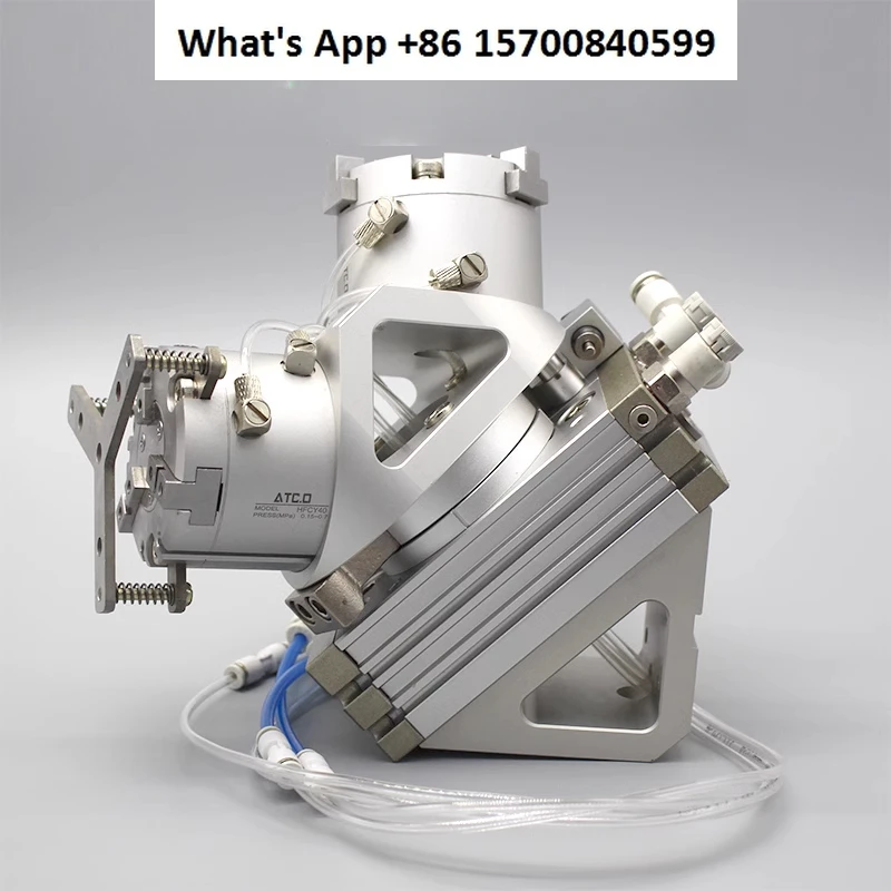 Robot rotates and swings 180 degrees commutation clamping cylinder RMT/RML20-25/32/40/50-2-3 three claws
Robot rotates and swings 180 degrees commutation clamping cylinder RMT/RML20-25/32/40/50-2-3 three claws