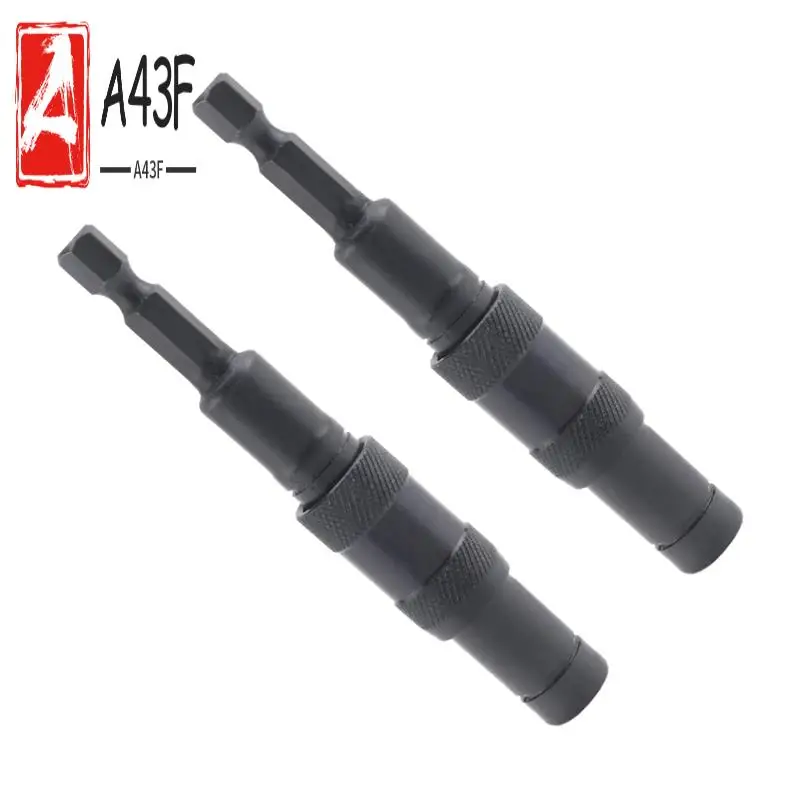 A43F-2 Pack Pivoting Bit Tip Holder, Magnetic Screw Drill Tip 1/4Inch Hex Shank, Quick Change Locking Bit Holder
A43F-2 Pack Pivoting Bit Tip Holder, Magnetic Screw Drill Tip 1/4Inch Hex Shank, Quick Change Locking Bit Holder
