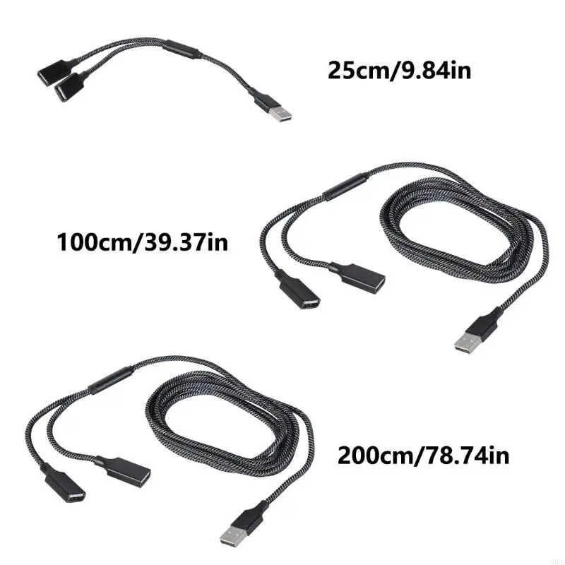2 Port USB Extender Male to Double Female Extension for Flash Keyboard For Laptop Desktop and Gaming Consoles
2 Port USB Extender Male to Double Female Extension for Flash Keyboard For Laptop Desktop and Gaming Consoles