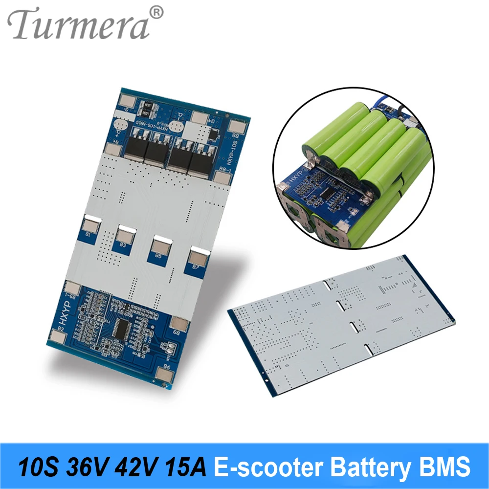 Turmera 10S 36V 42V 15A E-Scooter BMS Защитная плата литиевой батареи для 18650 электрических велосипедов или электрических скутеров
Turmera 10S 36V 42V 15A E-Scooter BMS Защитная плата литиевой батареи для 18650 электрических велосипедов или электрических скутеров